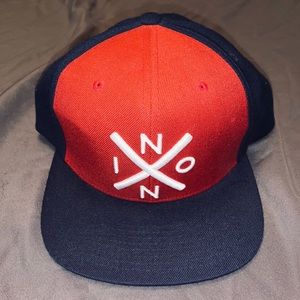 Navy and red SnapBack